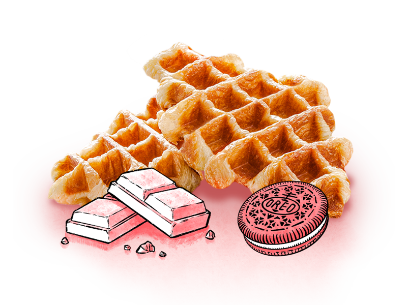 Croffle Oreo ChocoBlanc