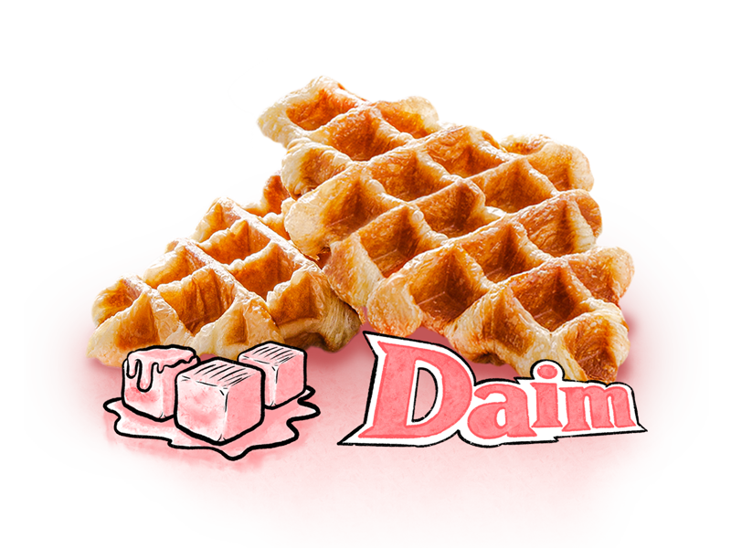 Croffle Daim Caramel